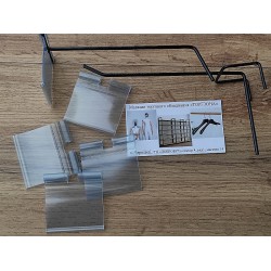 Цінникотримач пластиковий 35/50мм